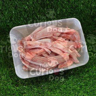 Product photo of raw duck feet