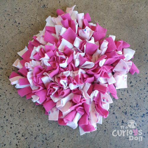 Photo of pink snuffle mat