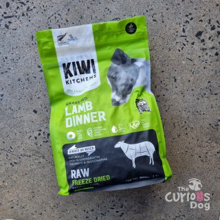 photo of Kiwi Kitchens freeze dried dog food lamb