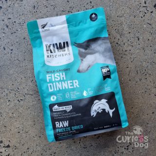 photo of Kiwi Kitchens freeze dried dog food fish